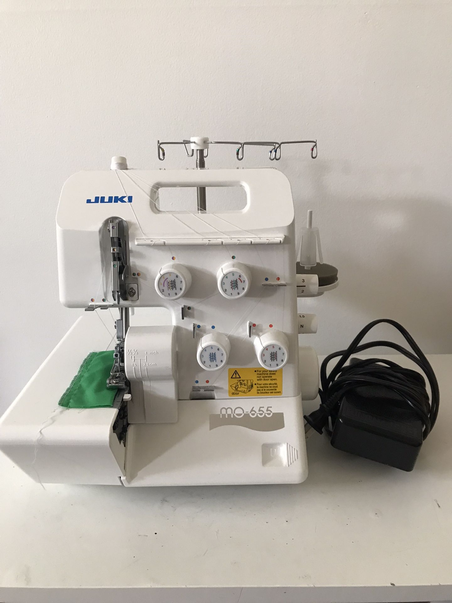 Brand New , never used Juki 5-thread overlock sewing machine