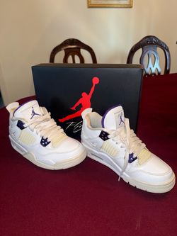Air Jordan 4 Retro Metallic Purple