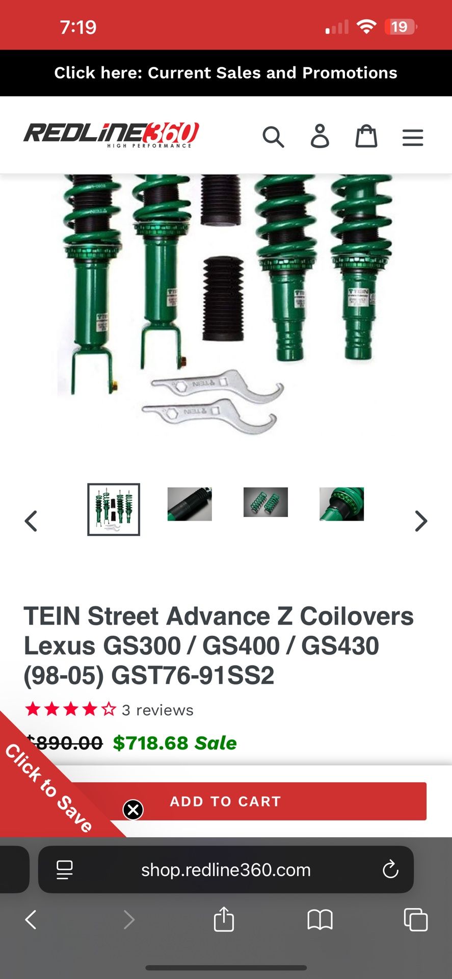  LEXUS Gs300 Gs400 Coilovers BRAND NEW 