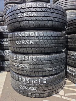 P235/70R16 CORSA $280 CASH PRICE