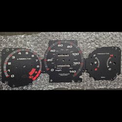 ONE OFF CUSTOM Civic 1(contact info removed) Gauge Faces