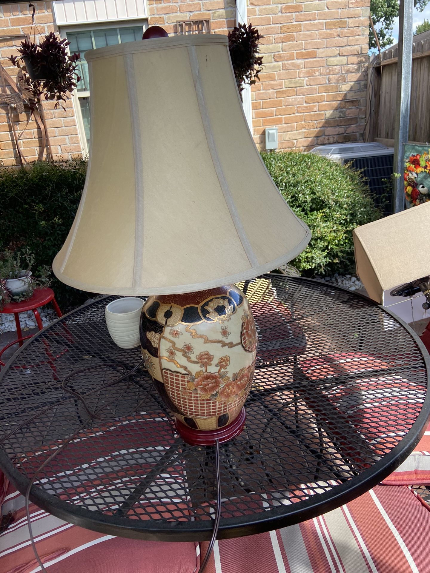 antique oriental lamp
