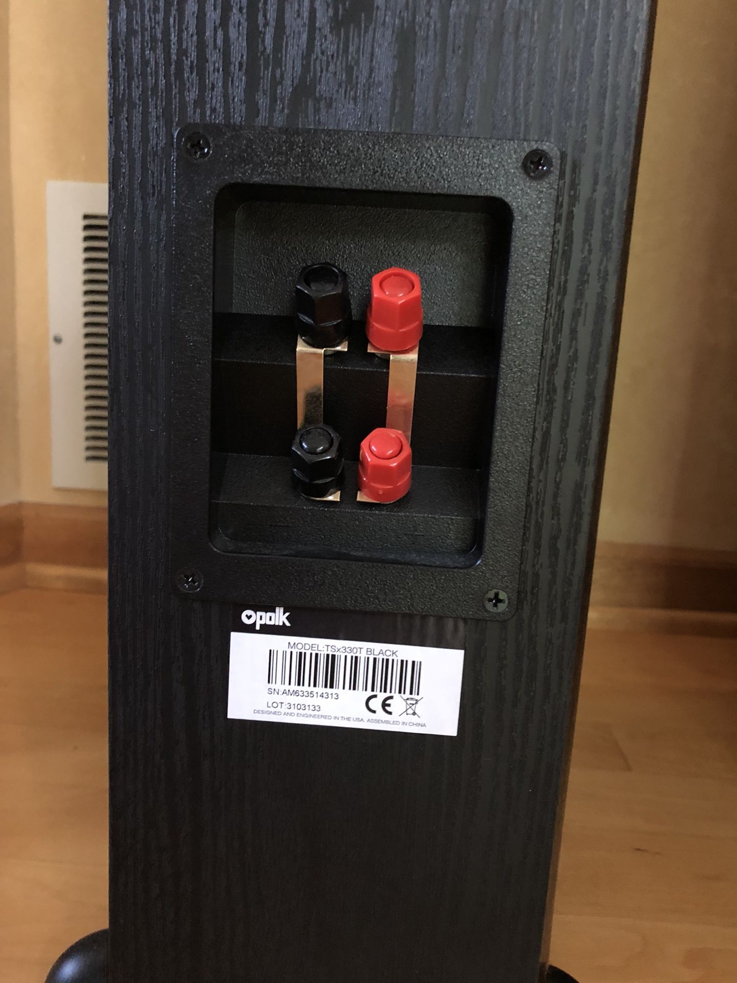 Two Polk TSx 330t tower speakers + Sony Sub for Sale in Eden Prairie