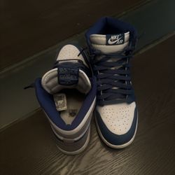 Men's Jordan 1 Retro High OG True Blue/White-Cement Grey - 7Y