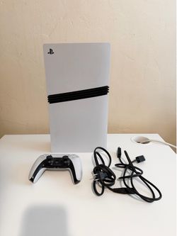 PS5 Pro Console Bundle w/ DualSense Controller & Cables