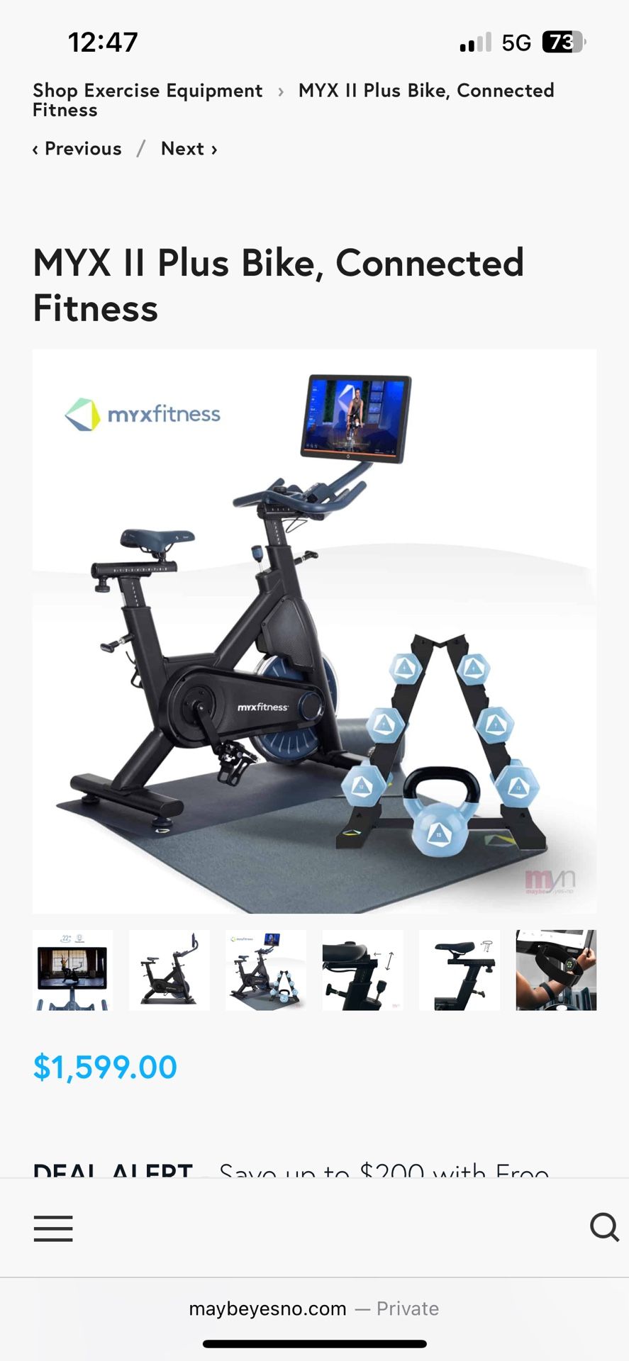 Myx Fitness Bike