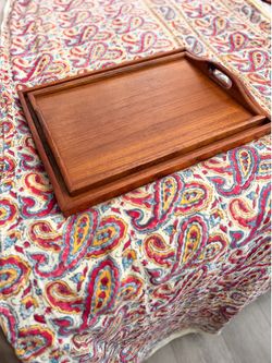 Vintage Teakwood Nesting Trays