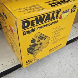 4 Gal Dewalt Compressor Used Once.