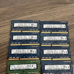 4GB PC3-12800S DDR3 Ram