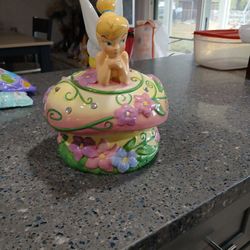 Disney Tinkerbell Cookie Jar