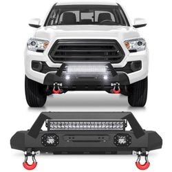 Pofenze Tacoma Front Bumper W/Winch Plate For 2016-2023 Tacoma Pickup Trucks Brand New still in the box E622