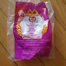 TY McDonalds beanie collectibles. Numbers 7-12.