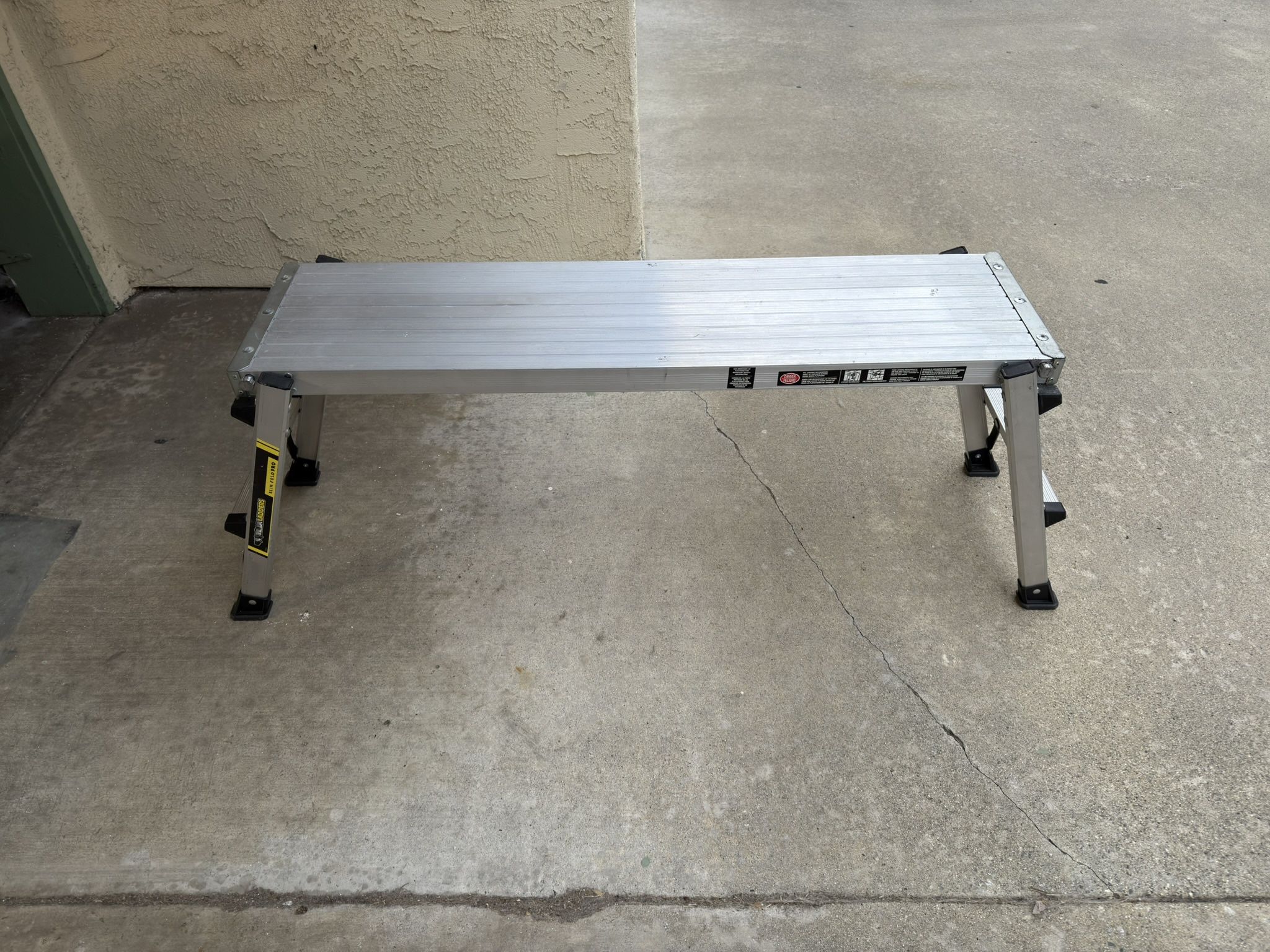 Gorilla Slim Folding Platform Ladder