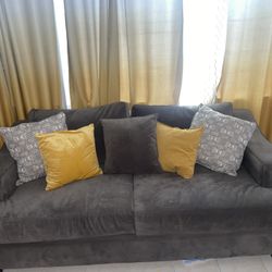 Large Gray Couch 