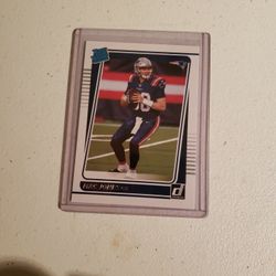 Mac Jones Rated Rookie Card 