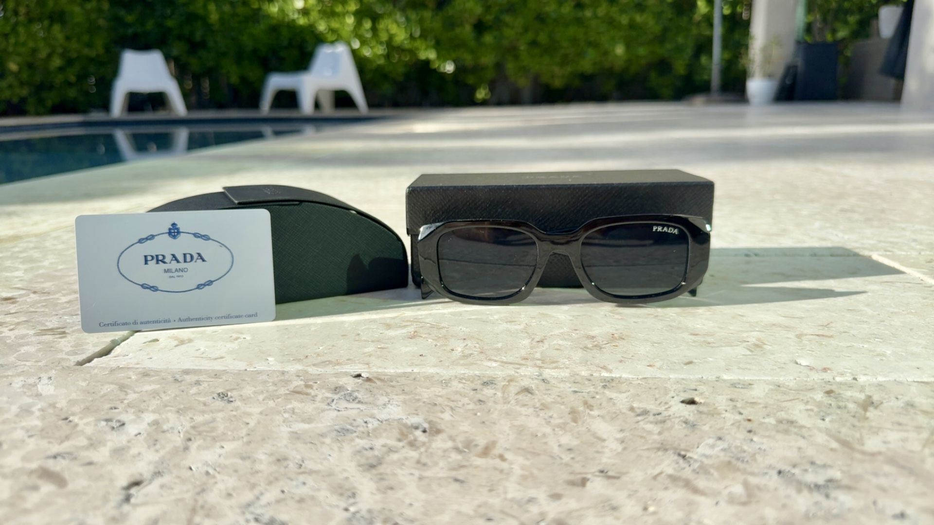 Prada Sunglasses 49 mm - Black Frame & Lens