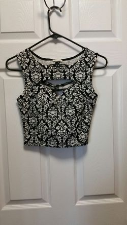 Short, decorated shirt