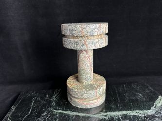 Tom Dixon "Rock" Green Marble Dumbbell Weight / Paperweight (2.5kg)
