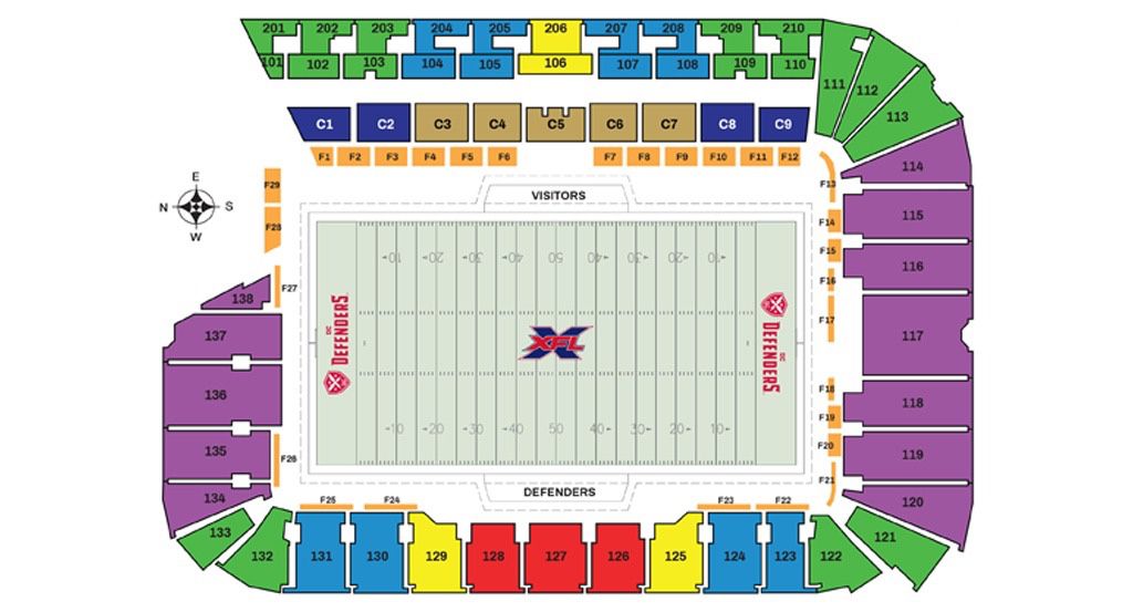 DC Defenders XFL tickets - 2 games ($50 per ticket, $140 for 3)