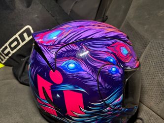 Icon moto helmet
