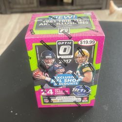 2017 Donruss Optic Football Blaster Box Sealed