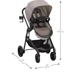 Evenflo Pivot Modular Travel System  (Desert Tan)