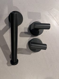 Bathroom Hooks And Toilet Paper Holder