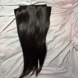 Synthetic Clip In Hair Extensions