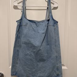 Blue Denim Dress