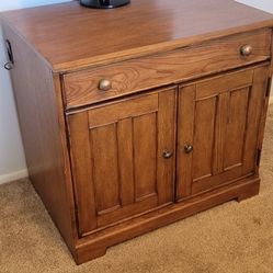 Norwood Solid oak computer station/desk