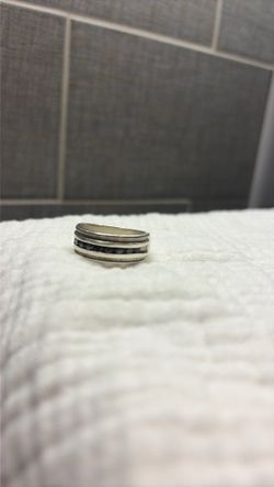 Black diamond ring