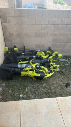 Ryobi. Weedwaker And Blower 