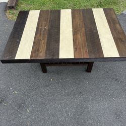 Two Tone Wooden Table