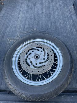 Harley 16” Front Spoked Wheel