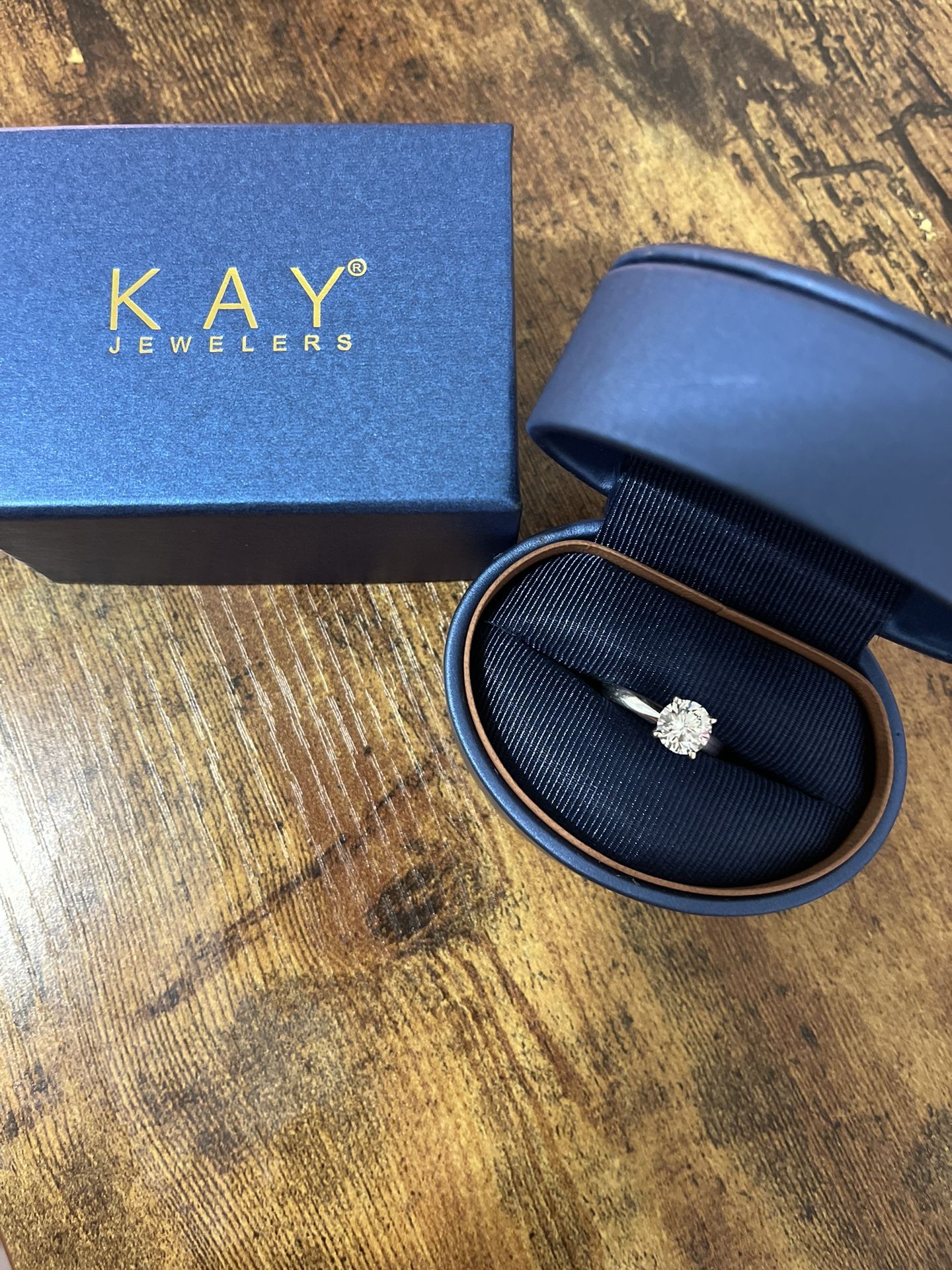 Kay’s Leo Cut Solitaire Diamond 1.48ct