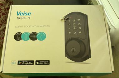 Smart front door lock set