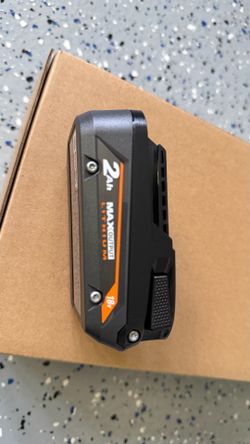 ===RIDGET OEM===18V 2.0 Ah MAX Output Battery