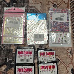 Nail Art stickers bundle