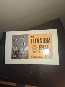Titanium enail yo dabba been used twice