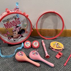 Minnie Mouse Drum Set
