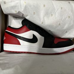 Jordan 1 Low Bred Toe