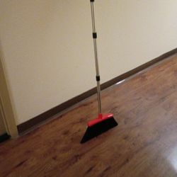 Broom, Angle, Heavy Duty with 55" Handle; In Original Box 