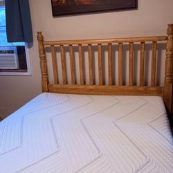 Queen Size Bed Mattress Not Included  Platform