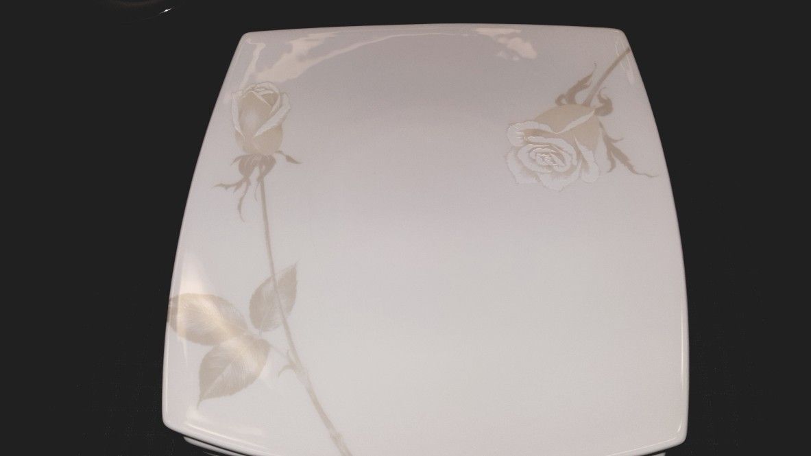 MIKASA ENDLESS LOVE DINNER PLATE SET - 2