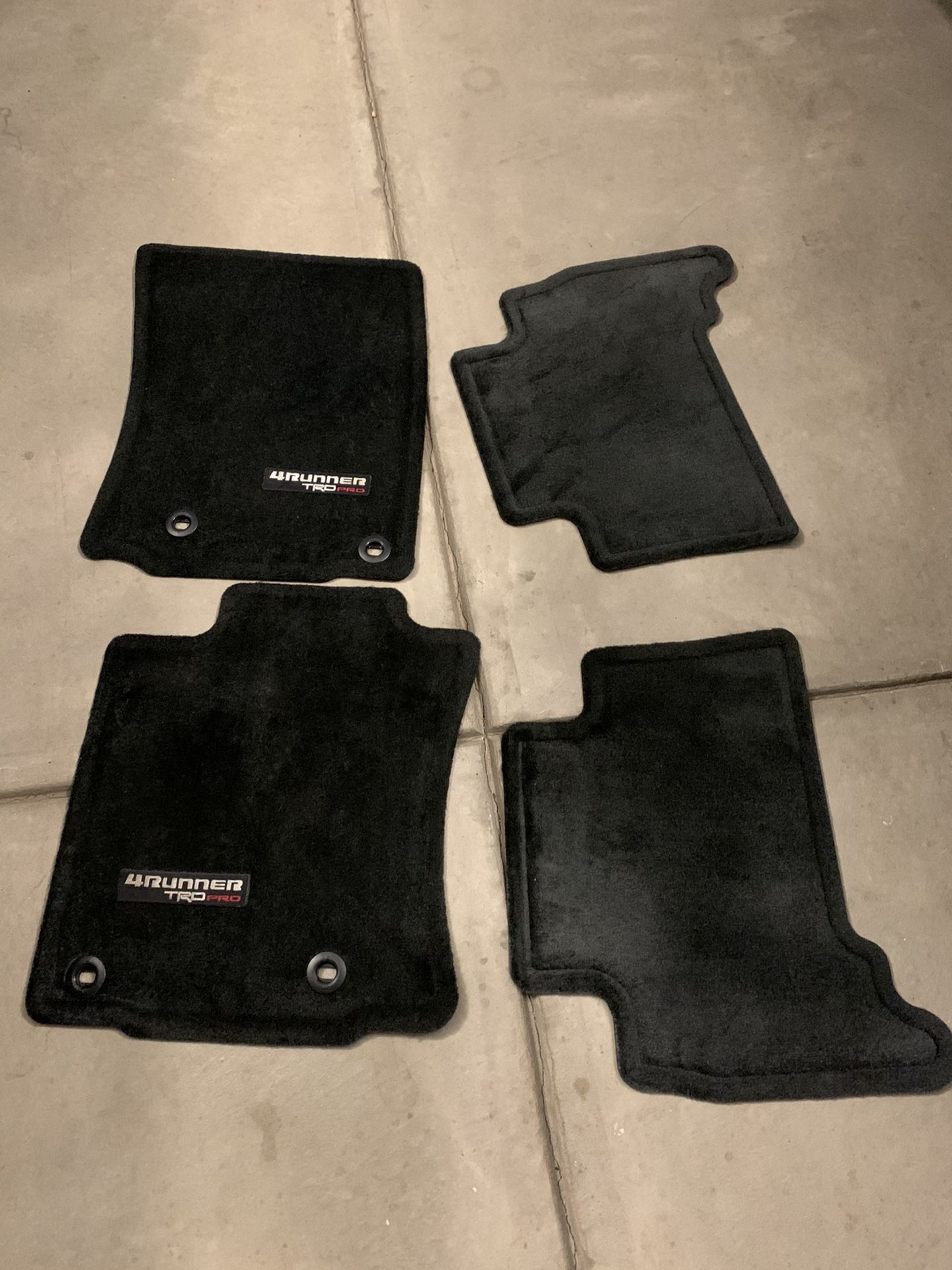 Toyota 4runner TRD Pro Carpet Mats