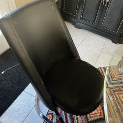 Modern Contemporary Leather Dining Chairs - Set of 4