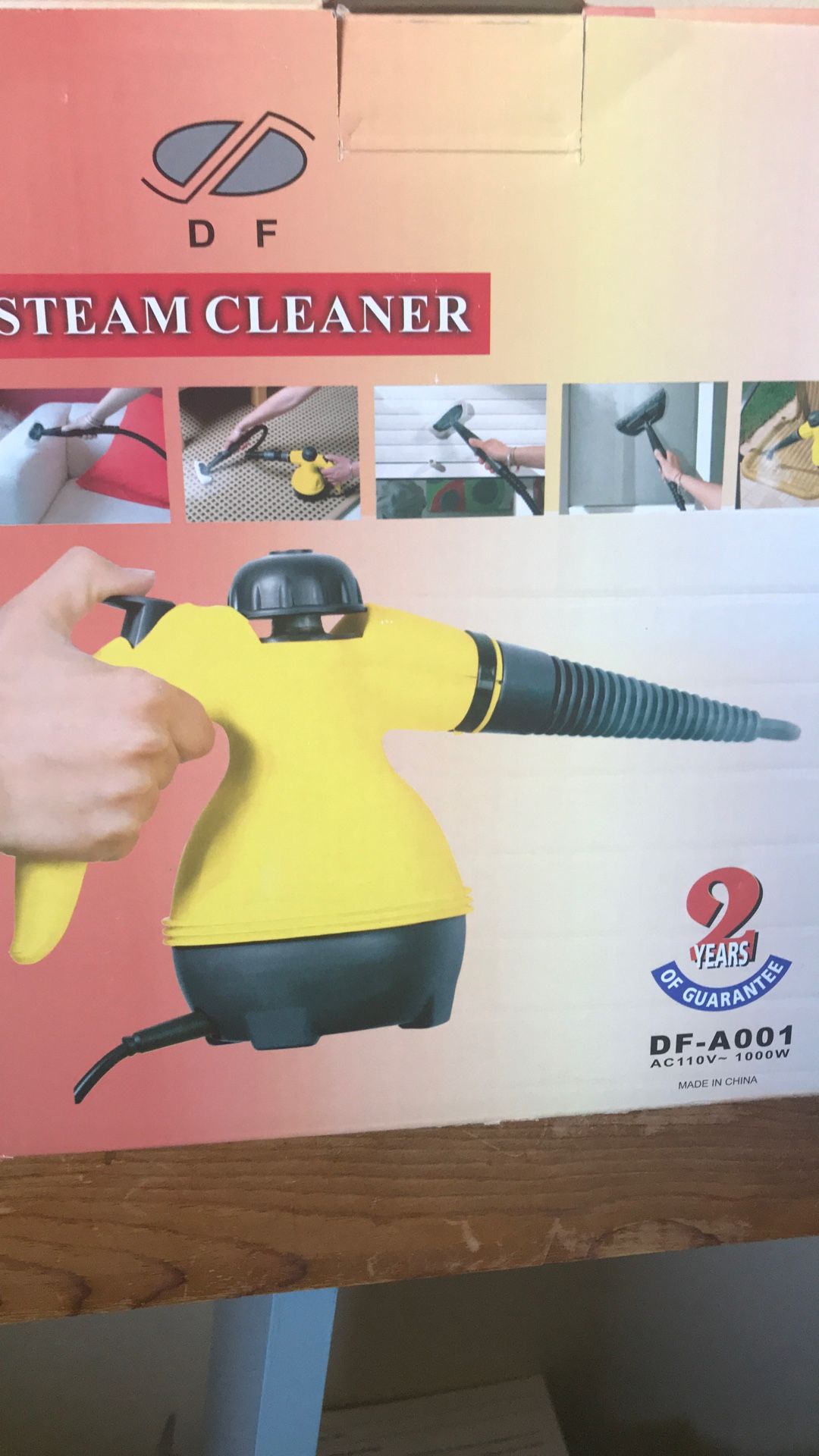 Steam Cleaner Unopened Box.