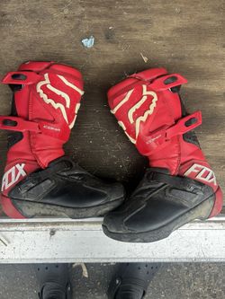 Fox Dirt Bike Y7 Boots