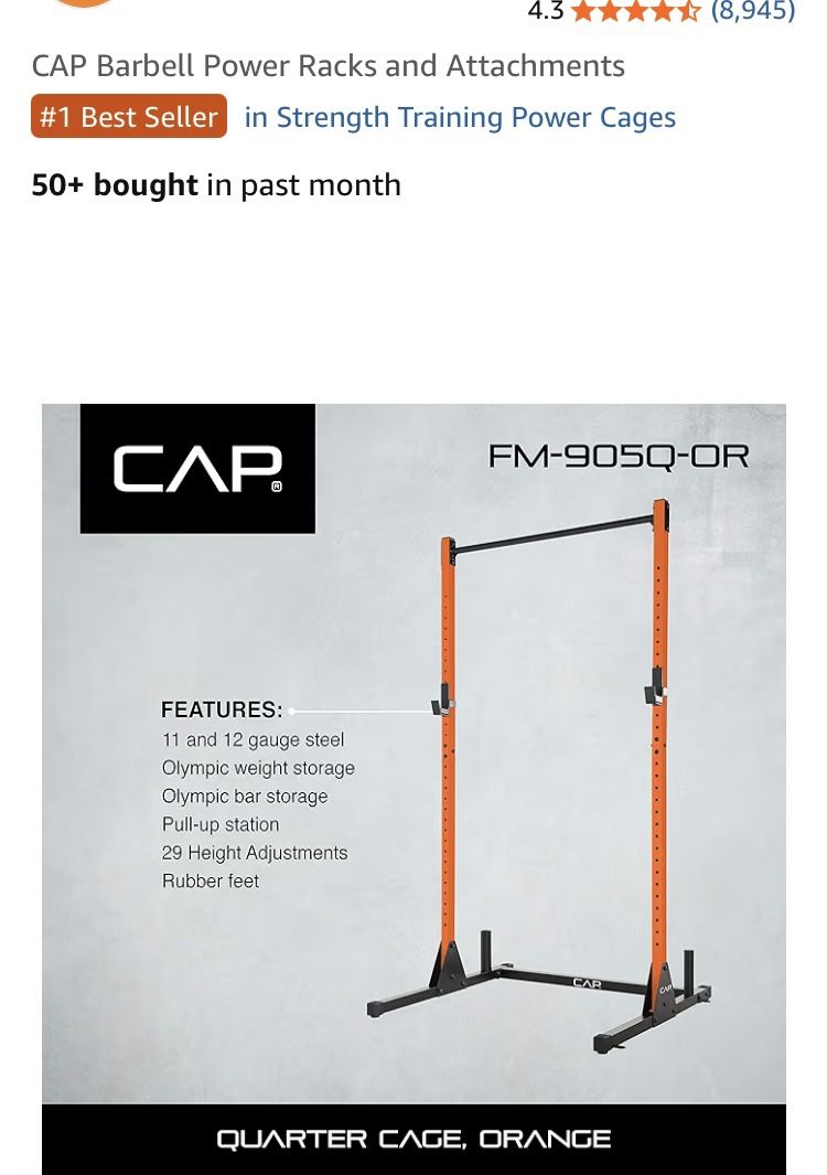 CAP Barbell Power Rack