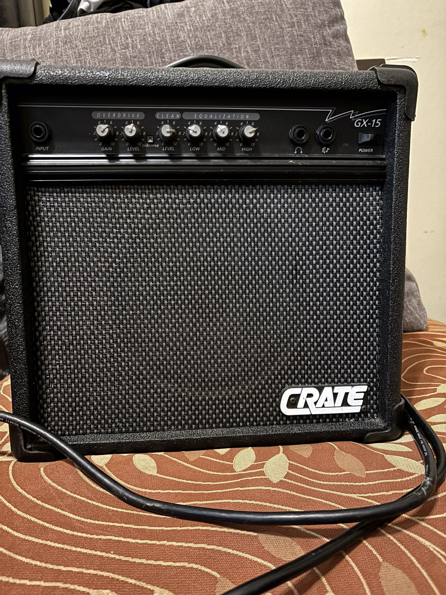 Used Crate GX15 Guitar Combo Amp